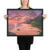 Tropical Hideaway framed art 18x24 by Kim Hight