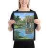 Laurel Mill framed artwork 12x16 by Kim Hight