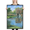 Laurel Mill framed art 24x36 by Kim Hight