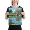 Laurel Mill country wall art 12x16 by Kim Hight