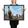 I Wanna Be There framed art 18x24 by Kim Hight