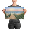 Coastal Sunrise beach wall art 12x18 by Kim Hight