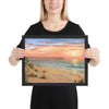 Pier 19 framed artwork 12x16 by Kim Hight