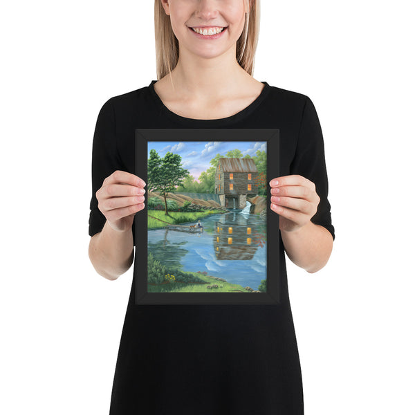 Laurel Mill framed art prints 8x10 by Kim Hight