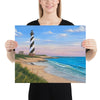 Cape Hatteras painting of the ocean 16x20 by Kim Hight