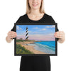 Cape Hatteras framed artwork 12x16 by Kim Hight