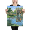 Laurel Mill country art 18x24 by Kim Hight