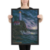 Beacon of Hope lighthouse painting 24x18 by Kim Hight