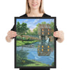 Laurel Mill country painting 16x20 by Kim Hight