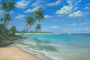 "Blue Paradise" - Art by Kim Hight