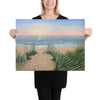 Coastal Sunrise giclee on canvas print 18x24 by Kim Hight
