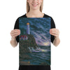 Beacon of Hope lighthouse print 18x12 by Kim Hight
