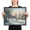 The Old Schoolhouse framed art prints 16x20 by Kim Hight