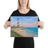 Cape Hatteras giclee on canvas print 12x16 by Kim Hight