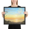 Golden Sunset framed art 16x20 by Kim Hight